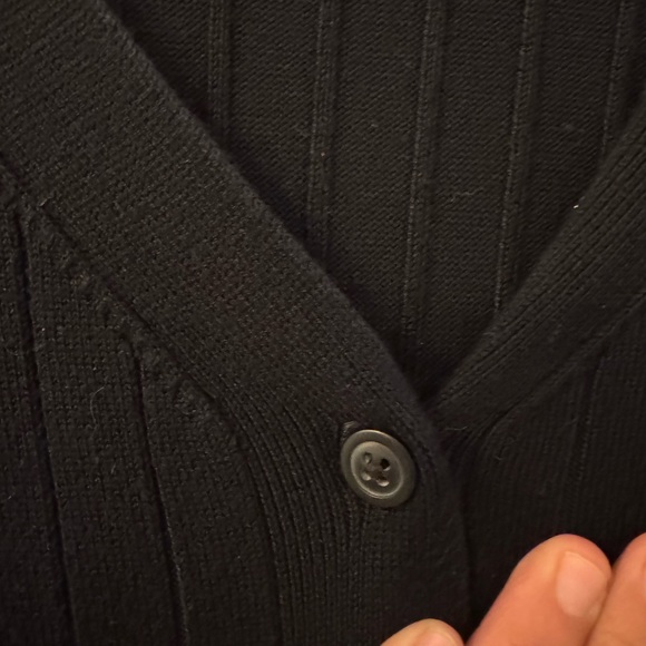 Abercrombie & Fitch Black Long Sleeve Knit Dress - Picture 3 of 11